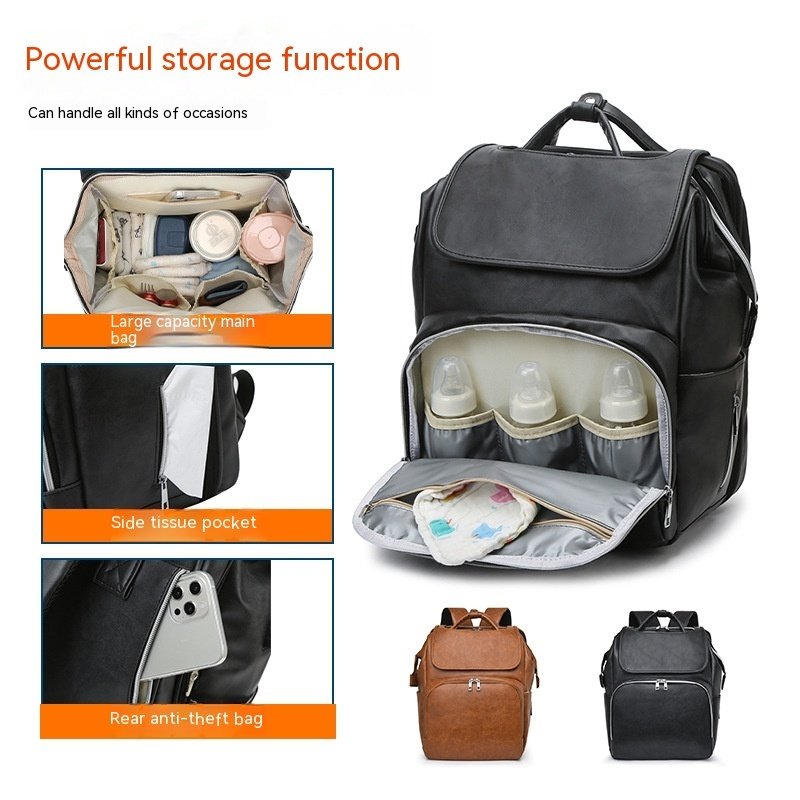 Lightweight Splash-proof Diaper Crib Bag - Image 7