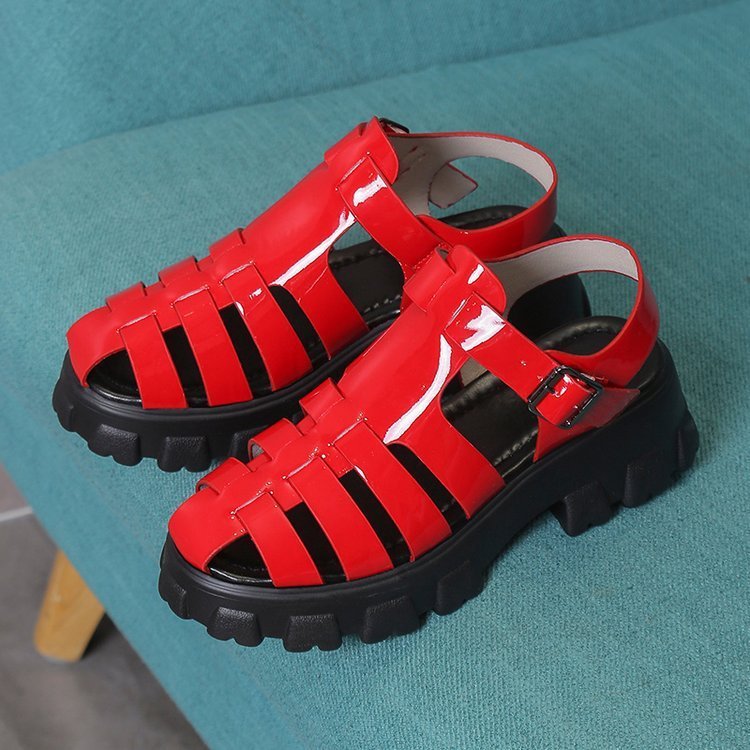 Women's Casual Mid Heel Platform Sandals - Image 7