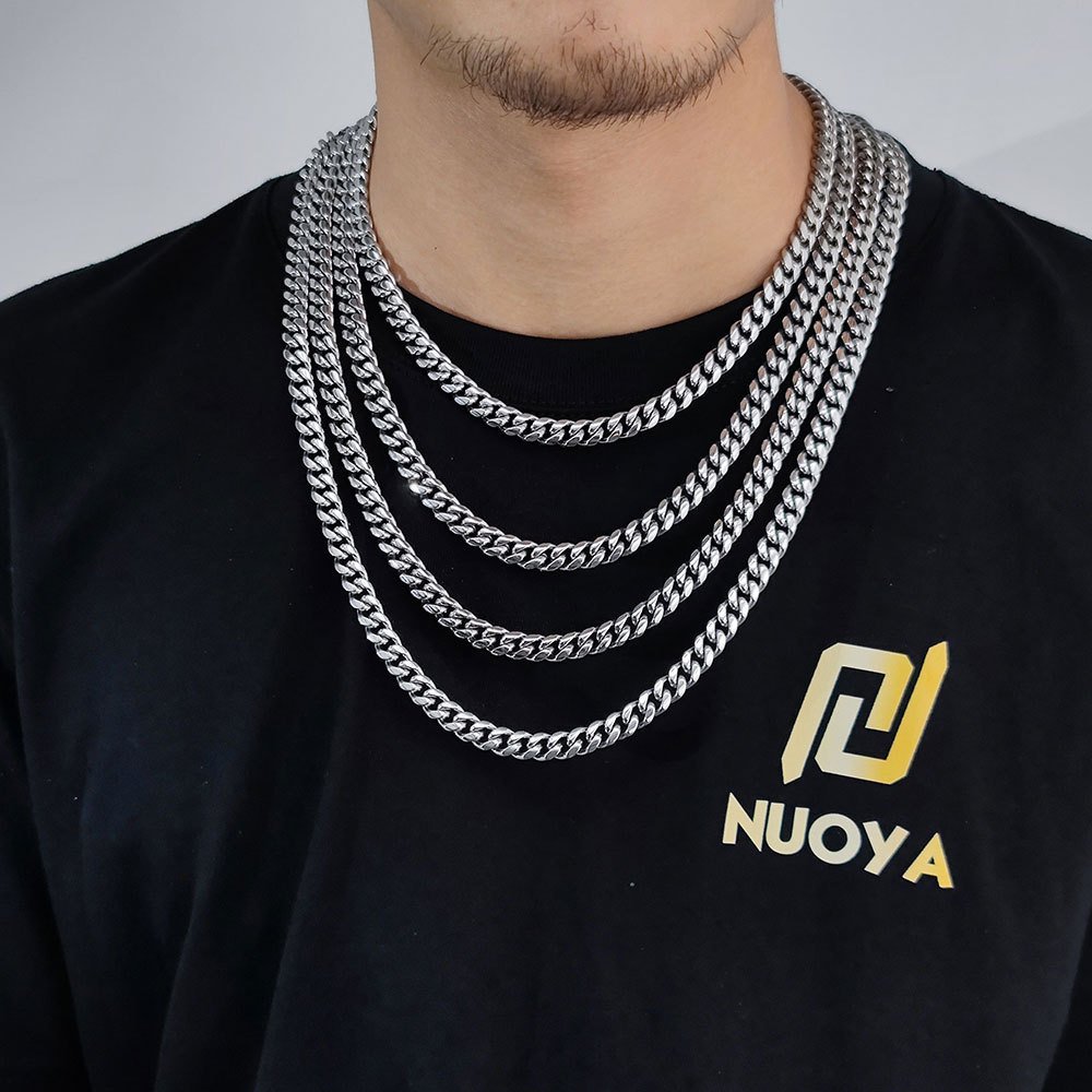 Hip Hop S-Steel Necklace Buckle Bracelet - Image 4