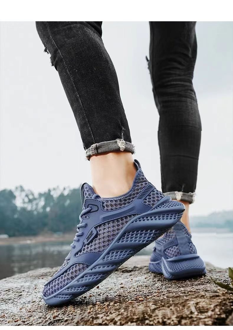 Hollowed Water Breathable Hole Sneakers - Image 8