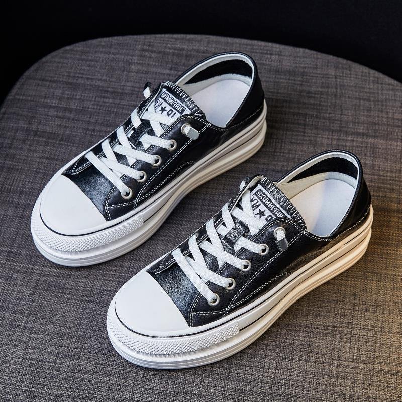 Children's Leather Height Boost Sneakers - Image 10