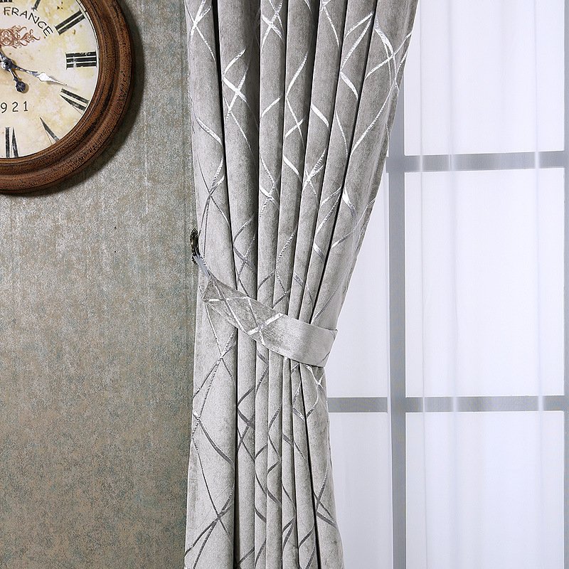 Living Room Chenille Blackout Curtains - Image 7