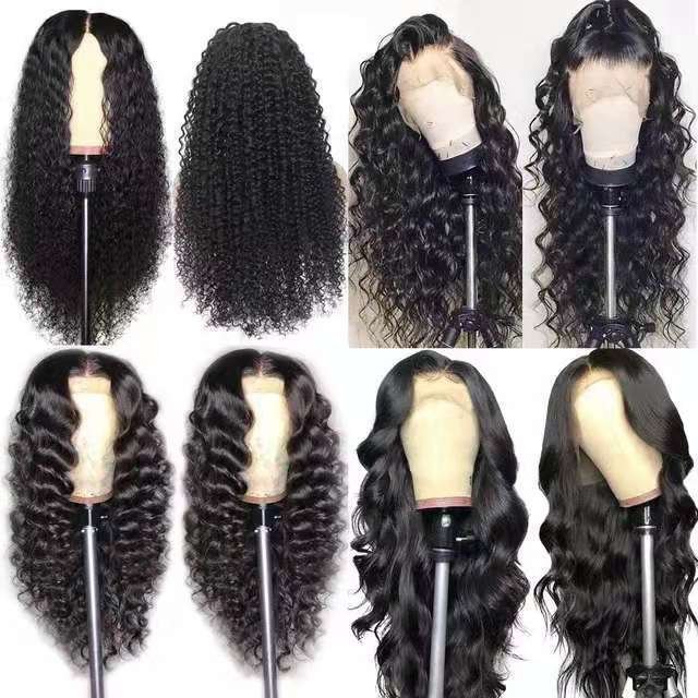 Long Curly Lace Wig for Modern Stylish Look - Image 3