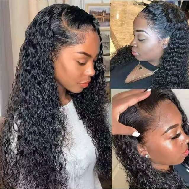 Long Curly Lace Wig for Modern Stylish Look - Image 2