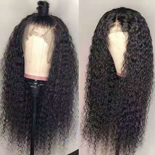 Long Curly Lace Wig for Modern Stylish Look - Image 8