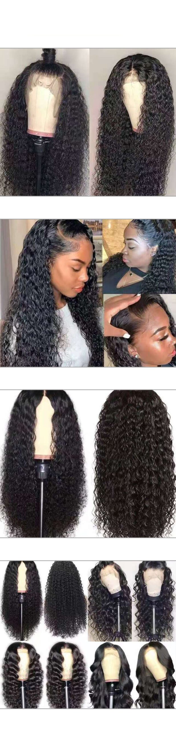 Long Curly Lace Wig for Modern Stylish Look - Image 6
