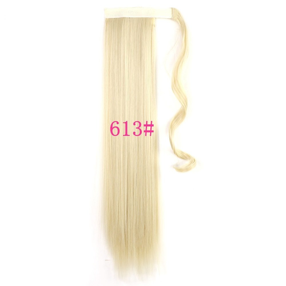 Heat Safe Straight Wrap Ponytail Extension - Image 8