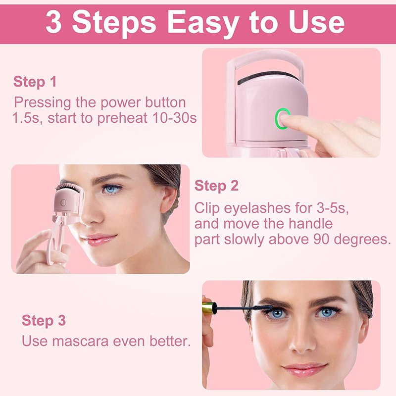 Perfect Look Heated Electric Eyelash Curler - Image 6