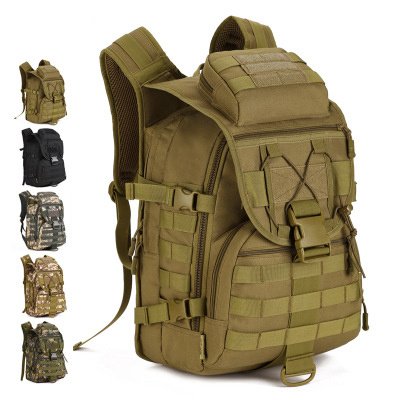 Multi-Pocket Tactical Outdoor Backpack
