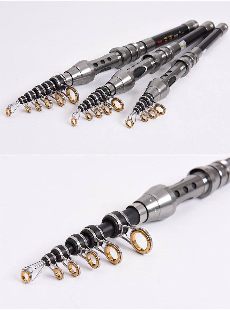 Telescopic Carbon Fiber Travel Fishing Rod - Image 7