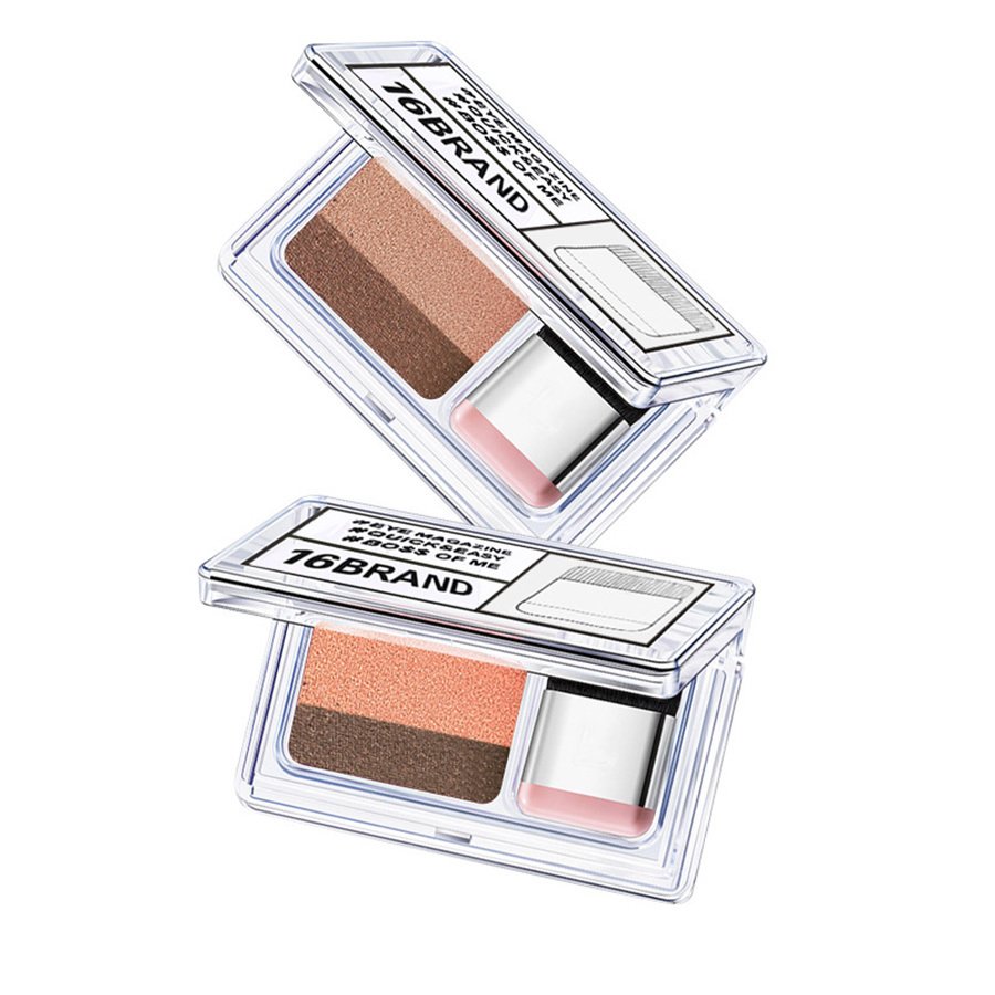 Double Color Glitter Eyeshadow Palette - Image 4
