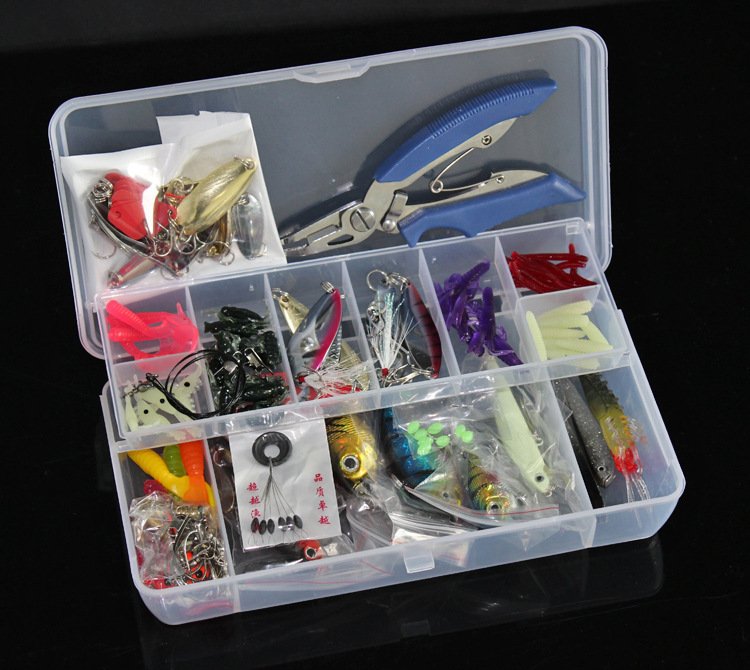 132Pc Fishing Lures Hooks Bait Mixed KitSet - Image 2