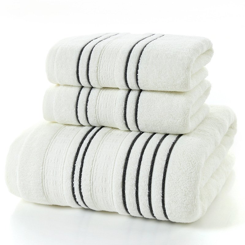 Household Pure Cotton Bath Towel Luxe Set