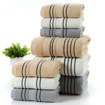 Household Pure Cotton Bath Towel Luxe Set - Image 10