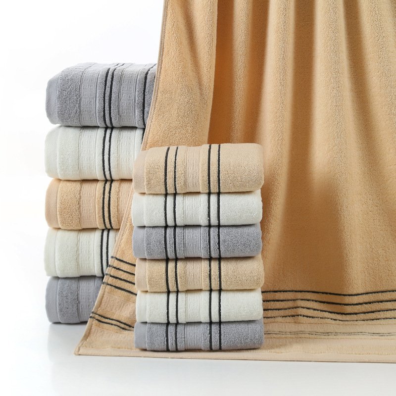 Household Pure Cotton Bath Towel Luxe Set - Image 8