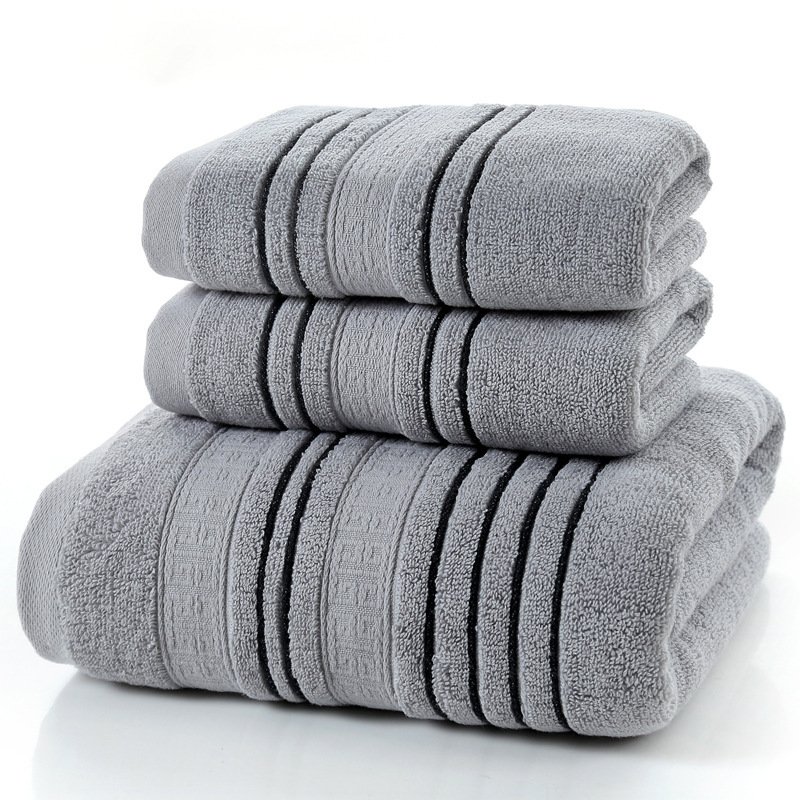 Household Pure Cotton Bath Towel Luxe Set - Image 7