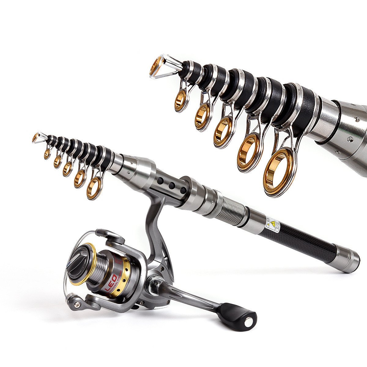 Telescopic Carbon Fiber Travel Fishing Rod