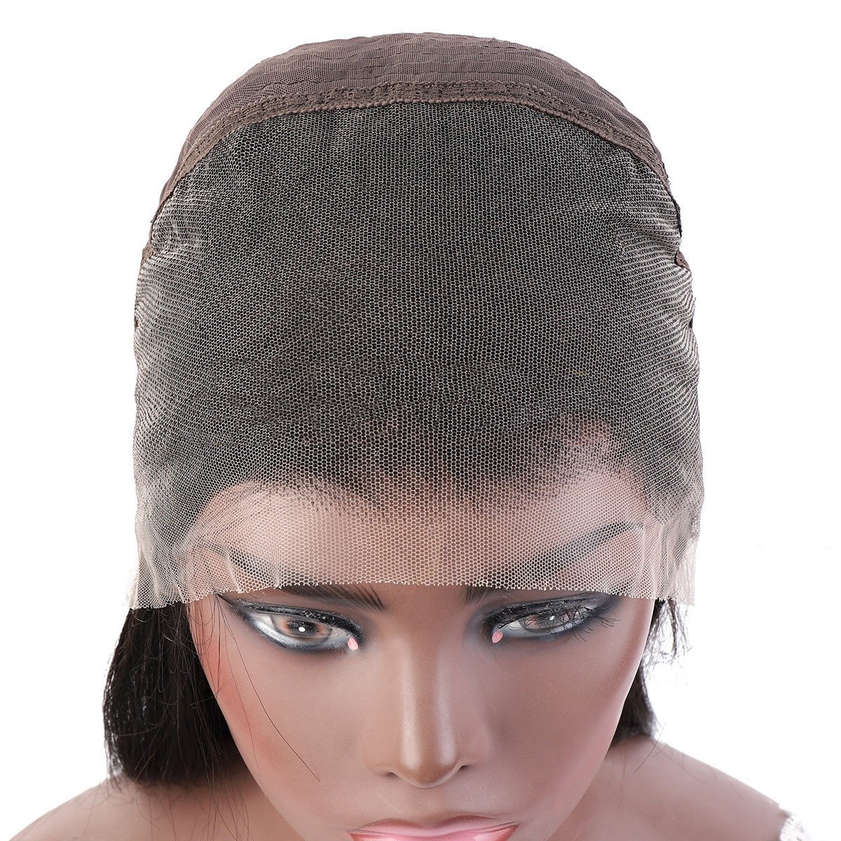 Natural Human Hair Lace Wigs Soft Full Cap - Image 5