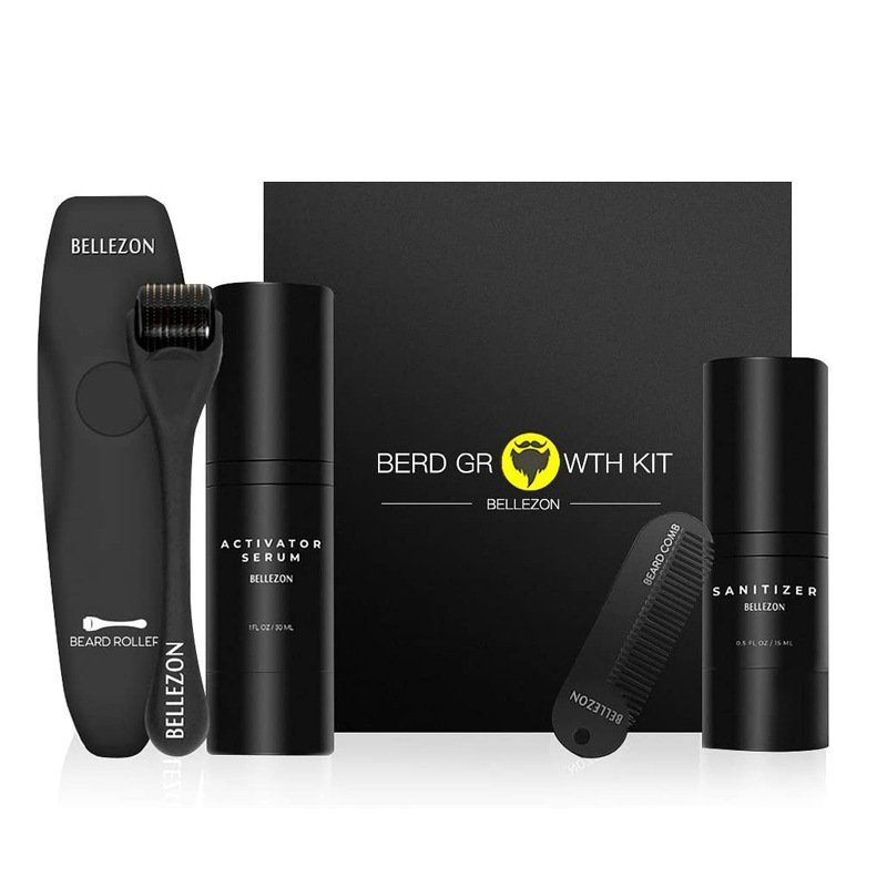 Beard Growth Liquid Beard Care Grooming Set - Image 5
