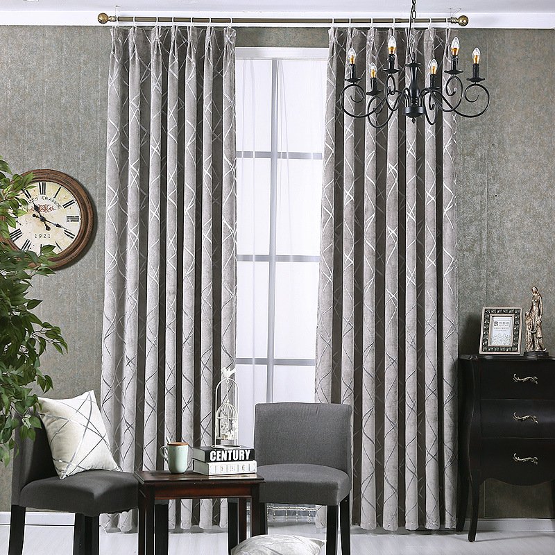 Living Room Chenille Blackout Curtains - Image 3