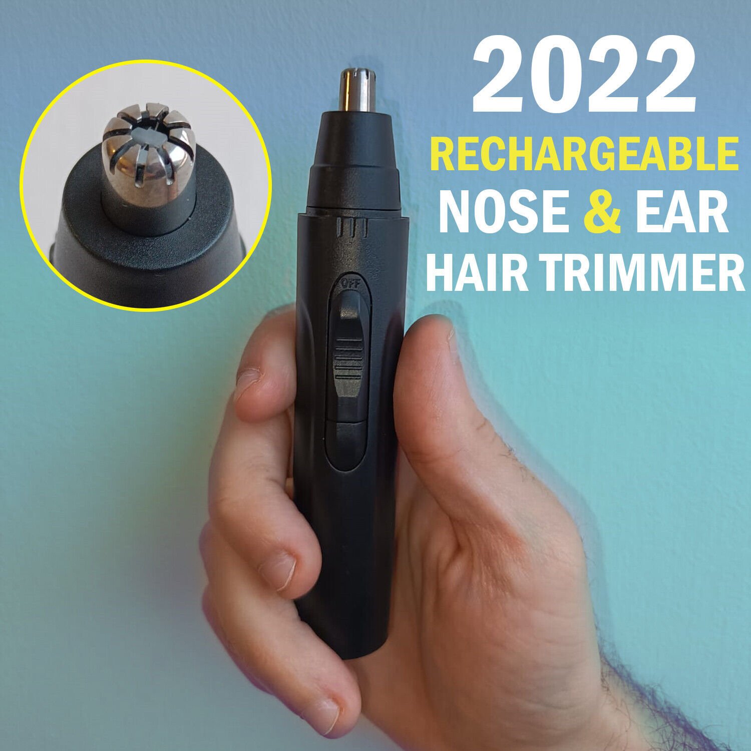 HQ Electric Nose Ear Hair Trimmer Groomer - Image 4