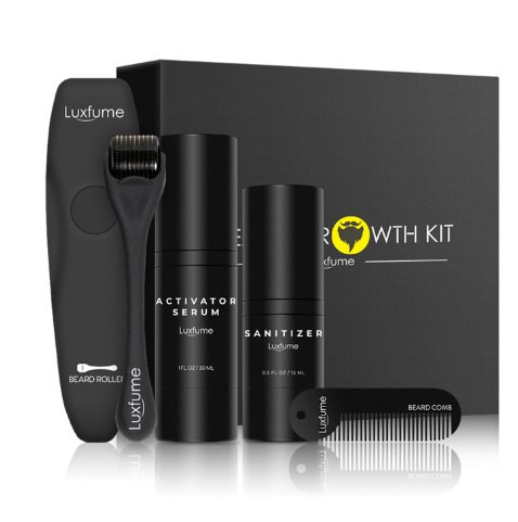 Beard Growth Liquid Beard Care Grooming Set - Image 4