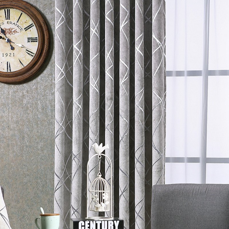 Living Room Chenille Blackout Curtains - Image 2
