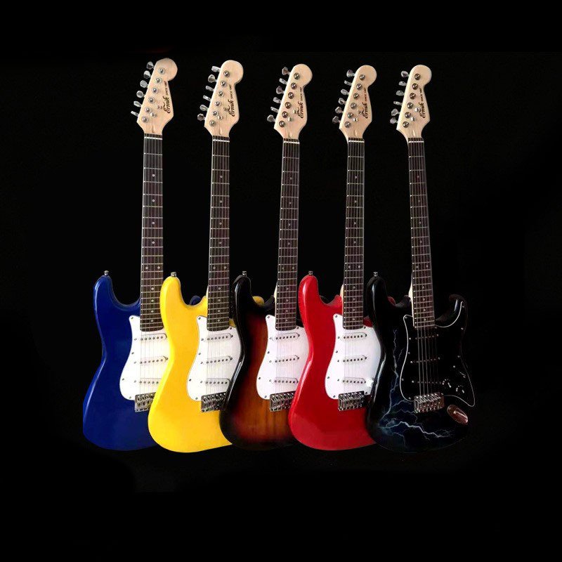 Multicolor Beginner Genuine Electric Guitar