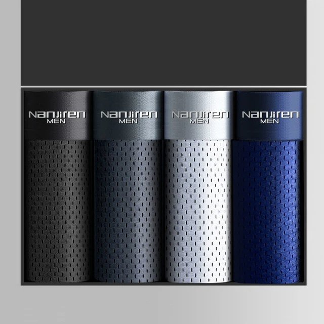 Men's Breathable Mesh Summer Boxer Shorts - Image 9