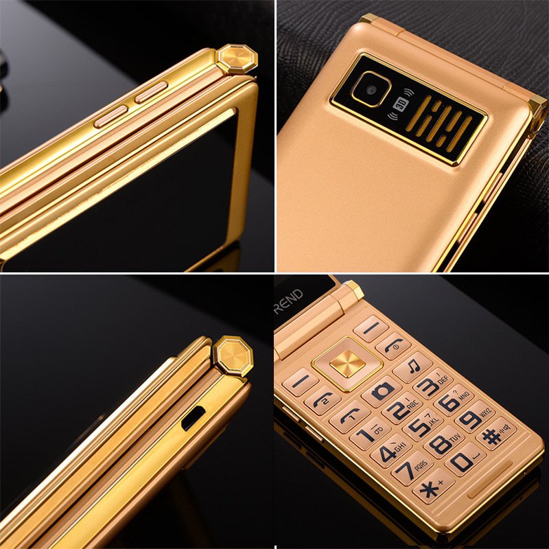 Elderly Phone Dual Screen Flip Touch Screen - Image 2