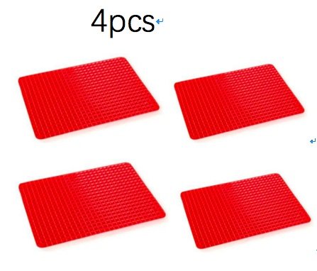 Non-Stick Silicone Pyramid Baking Mat Tray - Image 9