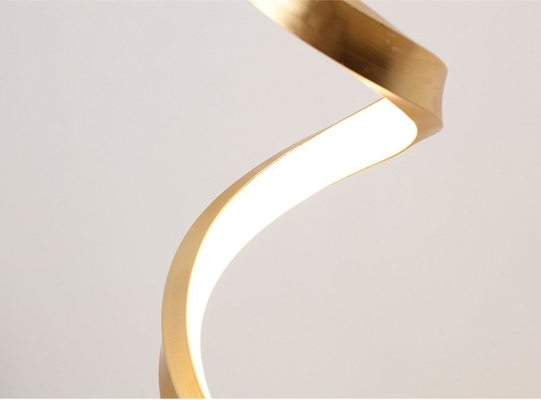HQ Modern Spiral LED Table Lamp with Remote - Image 2