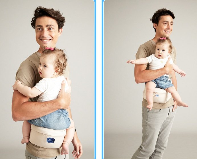 Multifunctional Baby Waist Stool Carrier - Image 8