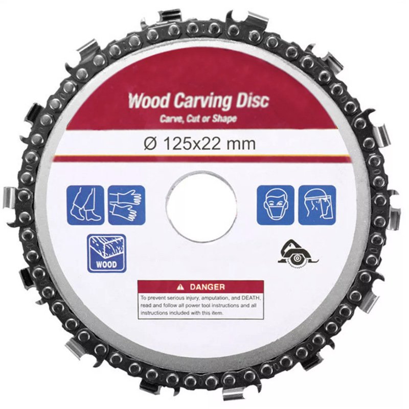5" Carbide Chain Blade for Angle Grinder