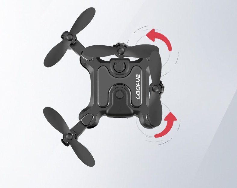 Mini Folding Remote Drone with HD Camera - Image 2
