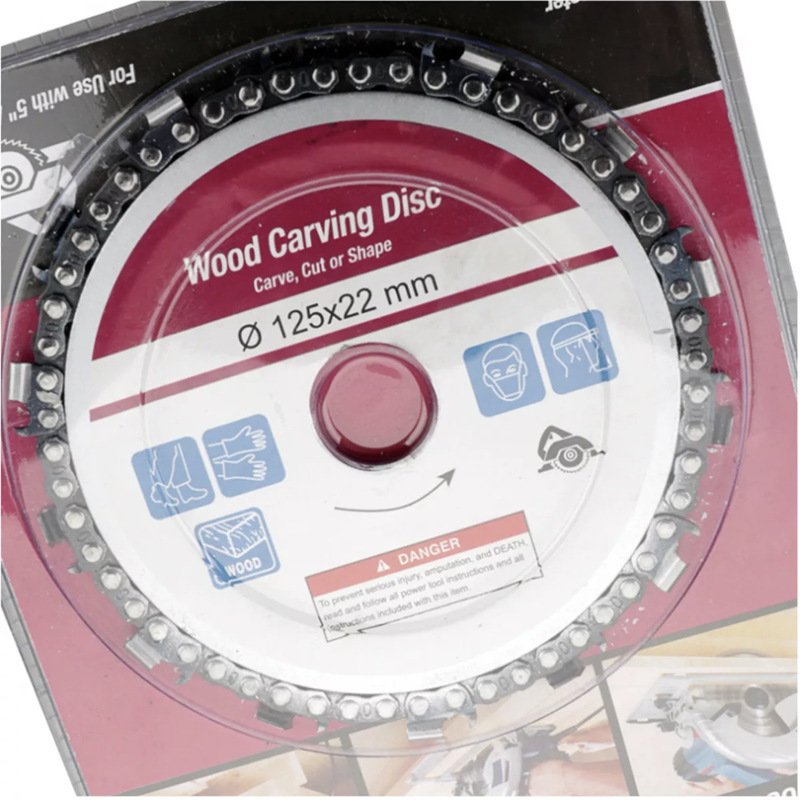 5" Carbide Chain Blade for Angle Grinder - Image 2