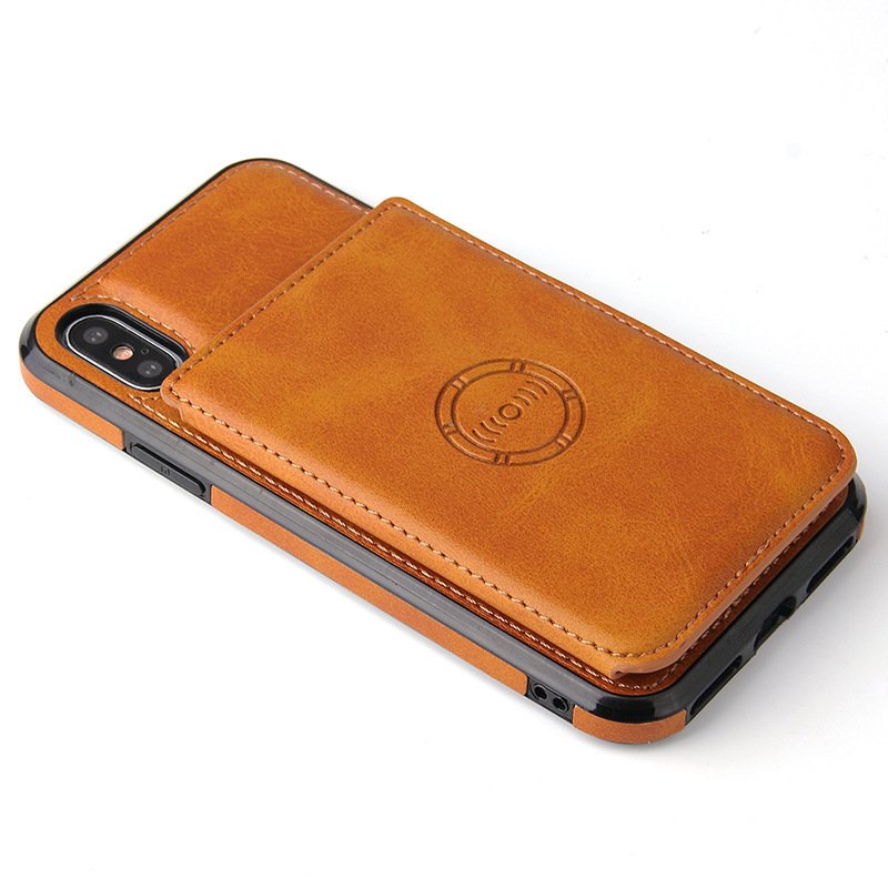 Card wallet leather and case for iPhone - Image 3