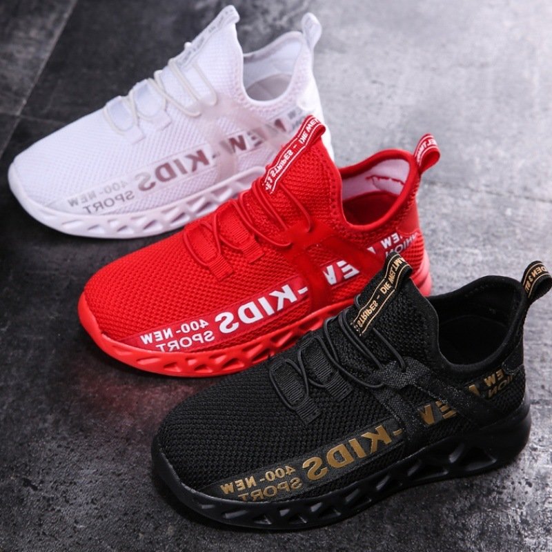Lightweight Mesh Running Sneakers for Kids