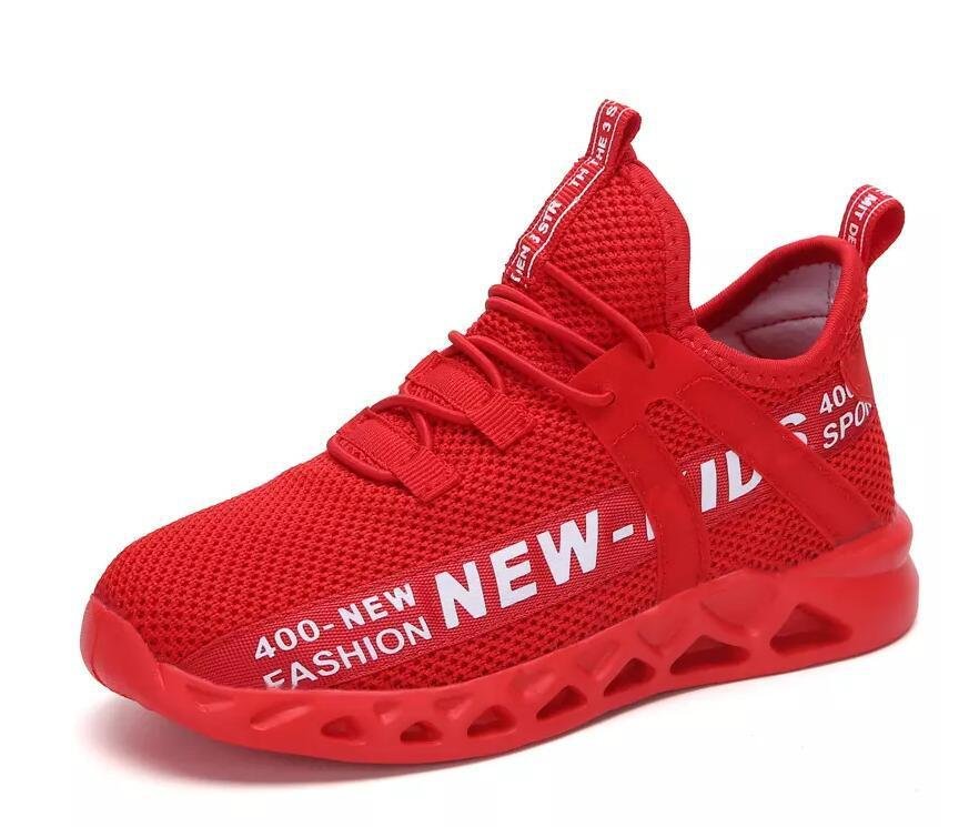 Lightweight Mesh Running Sneakers for Kids - Image 4