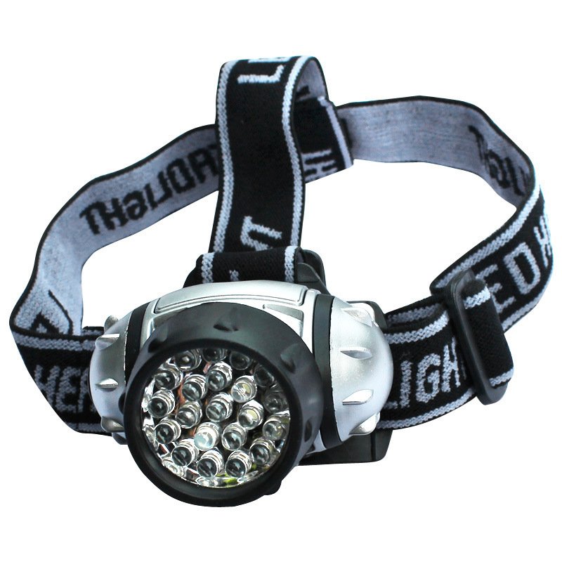 LED Headlamp with Adjustable Strap Light