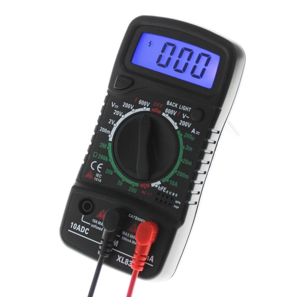 Compact Digital Handheld Multimeter Device
