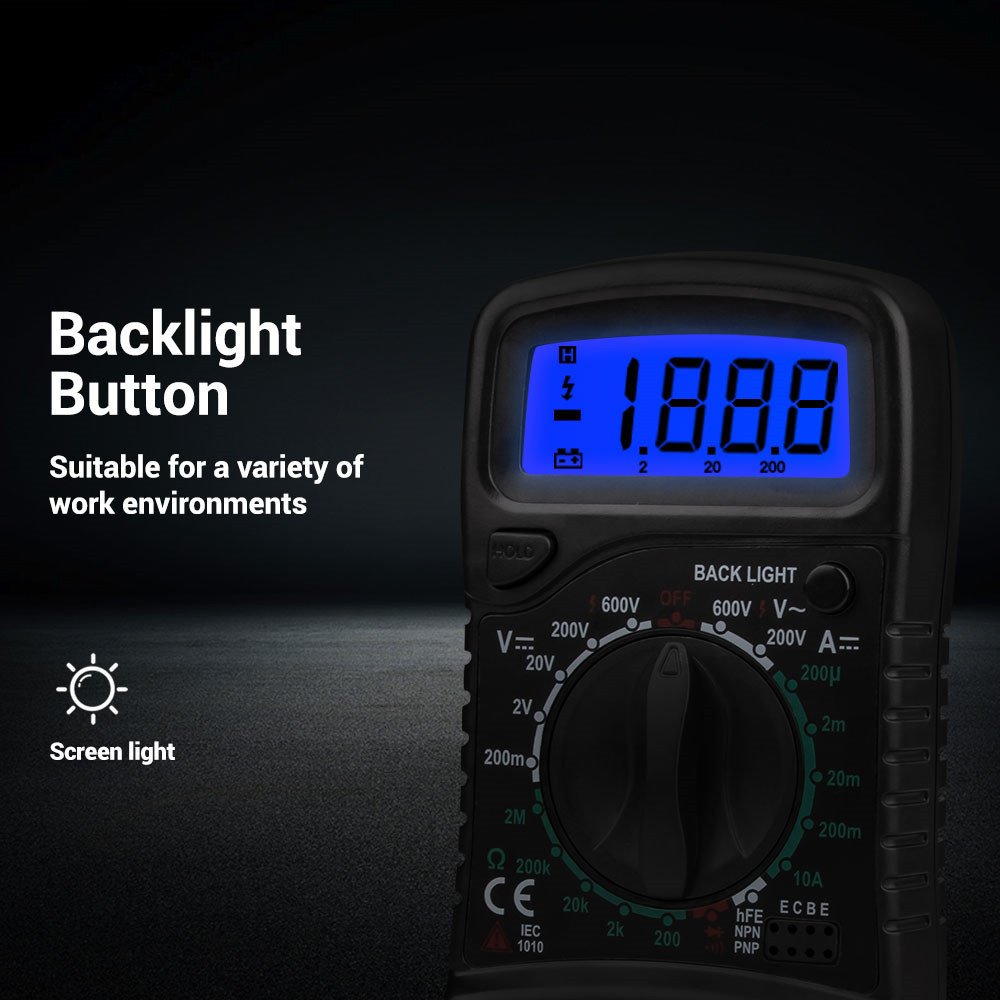 Compact Digital Handheld Multimeter Device - Image 5