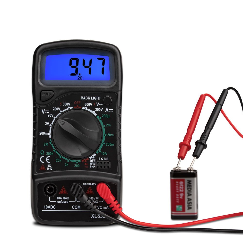 Compact Digital Handheld Multimeter Device - Image 2