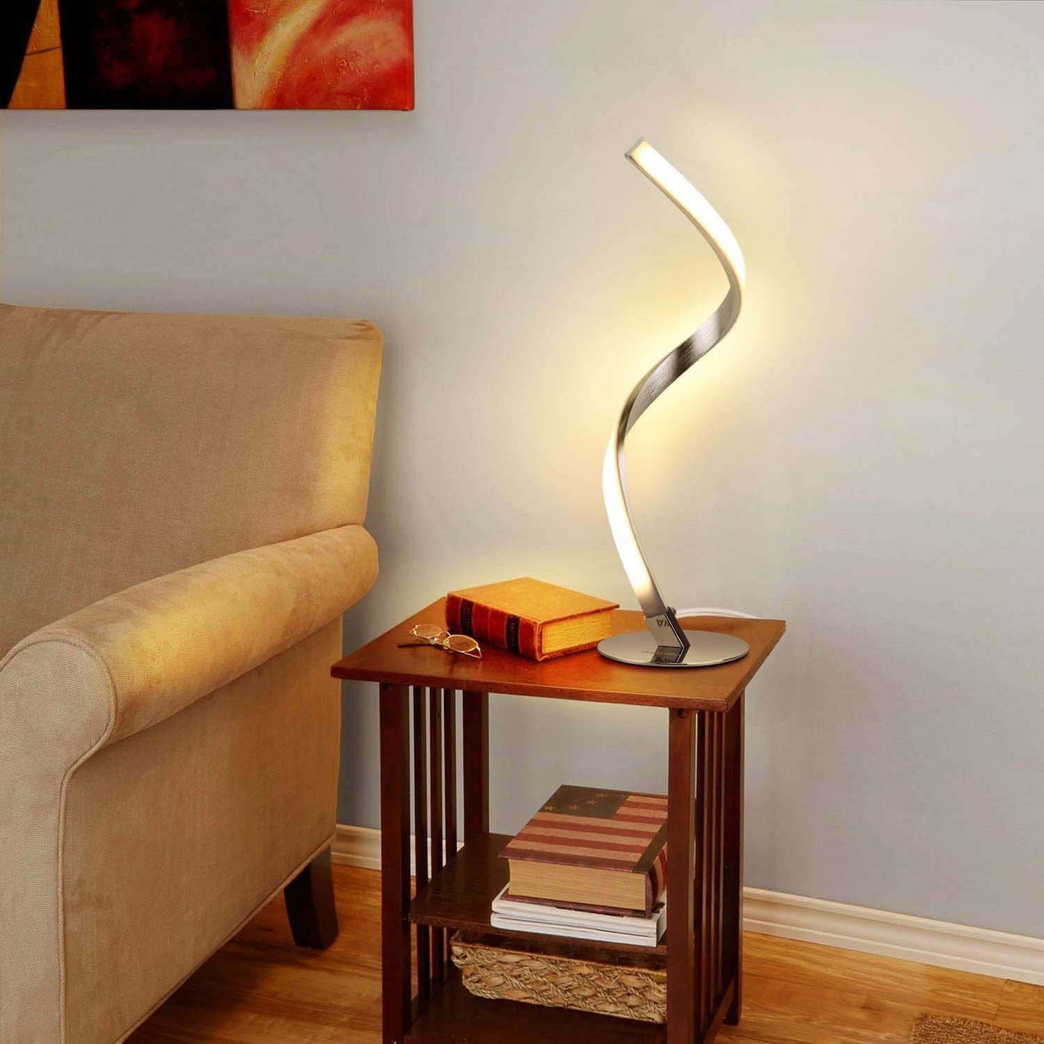 Snake-Shaped Smart USB Bedside Table Lamp - Image 4