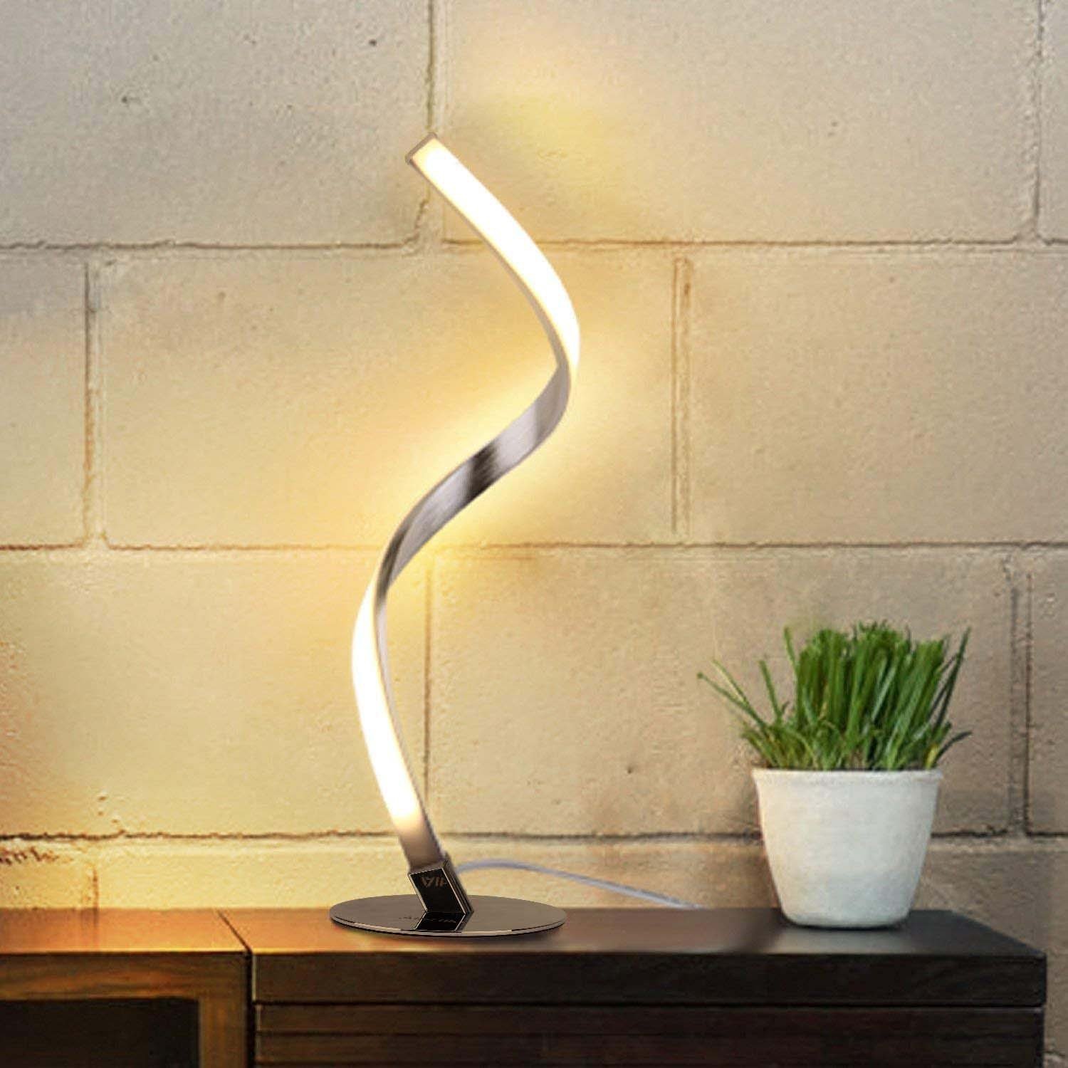 Snake-Shaped Smart USB Bedside Table Lamp - Image 5