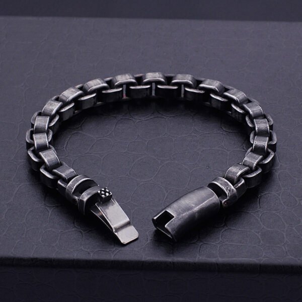 Fashion Titanium Steel Bracelet Casting Personality Trendy Men's Bracelet - Image 4