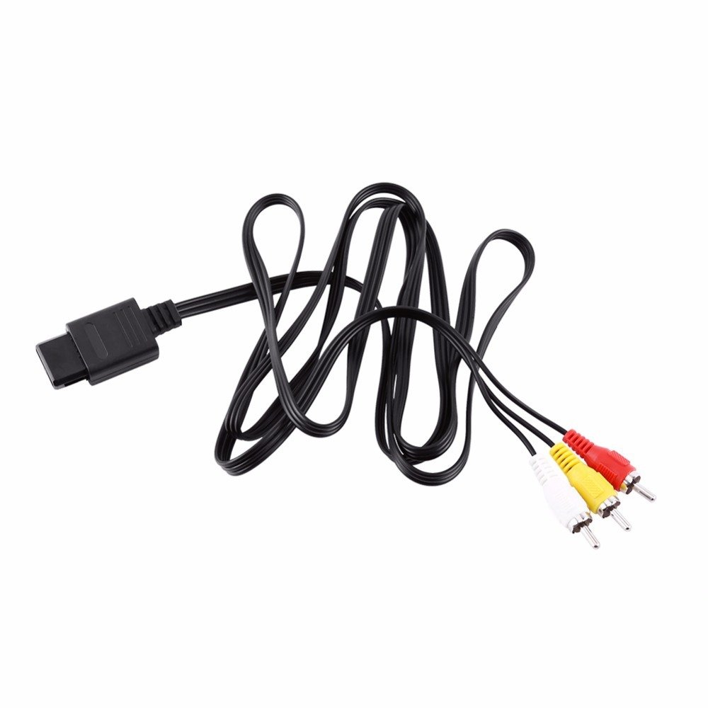 Composite Audio Video Cable For Nintendo 64