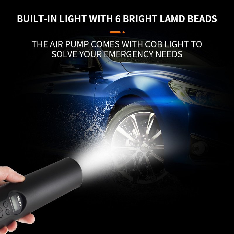 Cordless Digital Air Pump for Car or Bike - Image 8