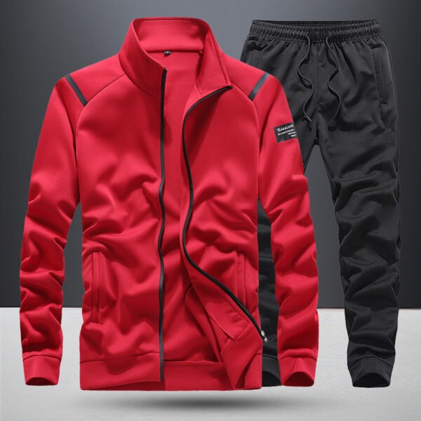 Men's Jacket Casual Suit Spring And Autumn Sportswear Jacket Men's Two-piece Suit