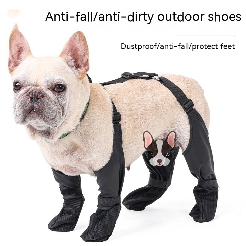 Waterproof Adjustable Outdoor Dog Boots - Image 9
